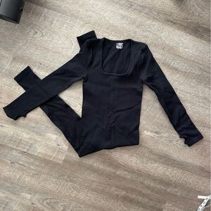 Black Bodysuit Size Medium